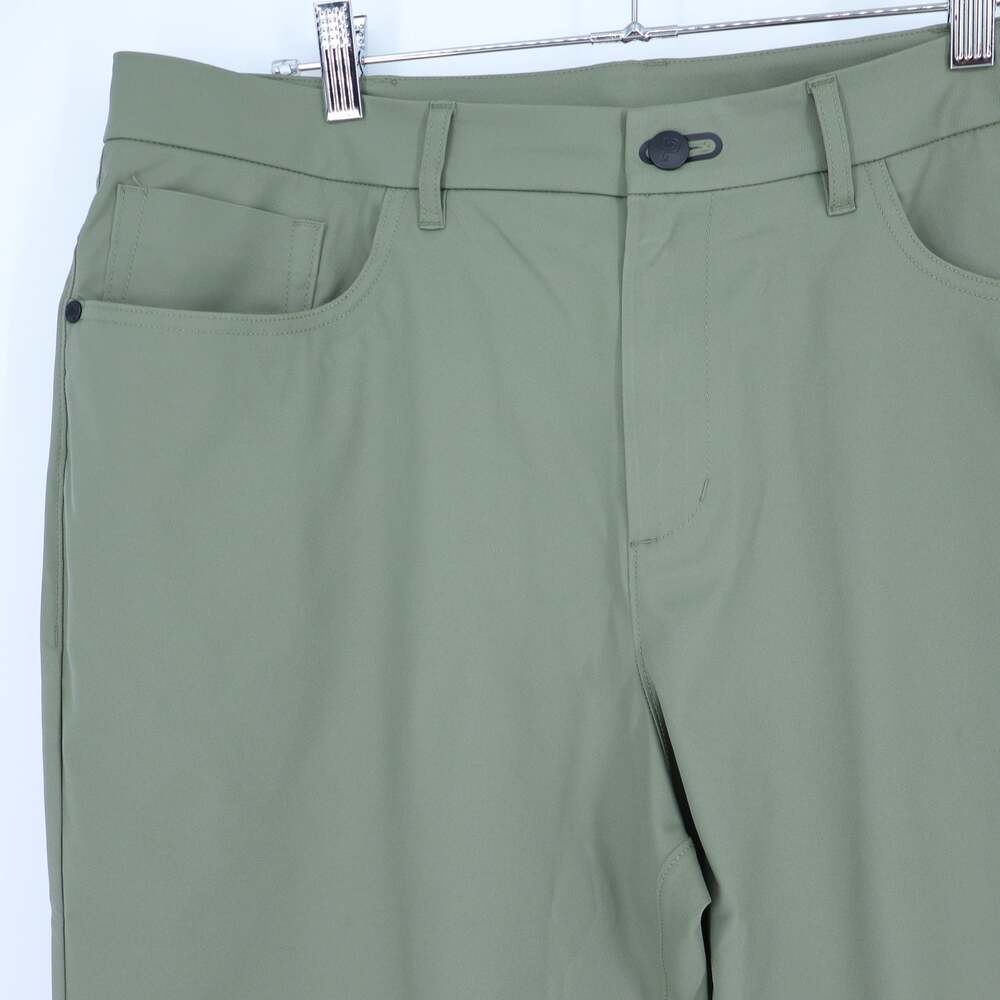 PUBLIC REC Dealmaker Performance Straight Pants Cypress Green Chino Men's 36X30 - Picture 4 of 10